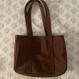 Lancôme Brown Mini Tote Bag